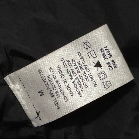 STUSSY Logo Black Collared Coach Button Up Windbreaker Jacket M Medium - Picture 2 of 6